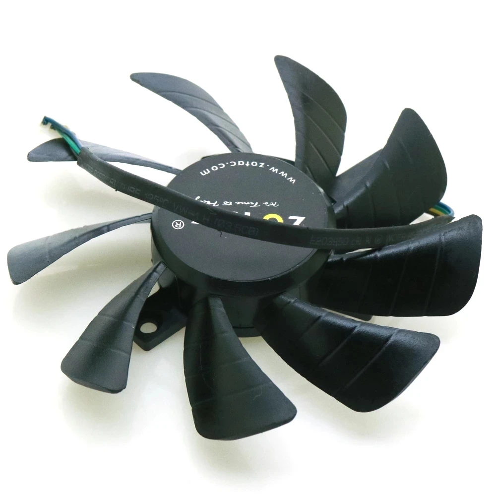 T129215SU T129215SH DC12V 4wire 4pin 0.50A 86mm 38x38x38mm For ZOTAC P106-90 3G GTX1060 Graphics Card Cooling Fan