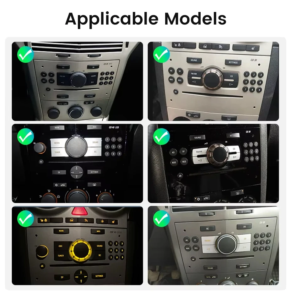 Junsun 7'' Kabelloses CarPlay für Apple Android Auto Autoradio für Opel Astra Vectra Vauxhall Antara Zafira Corsa Vivaro Meriva Combo Tigra 2DIN Multimedia-Stereoanlage mit Kühlventilator GPS SWC Bluetooth FM RDS DSP IPS DAB+ Bildschirm Intelligente Fahrzeugsysteme 4G WiFi 8-Kern – Detail 1