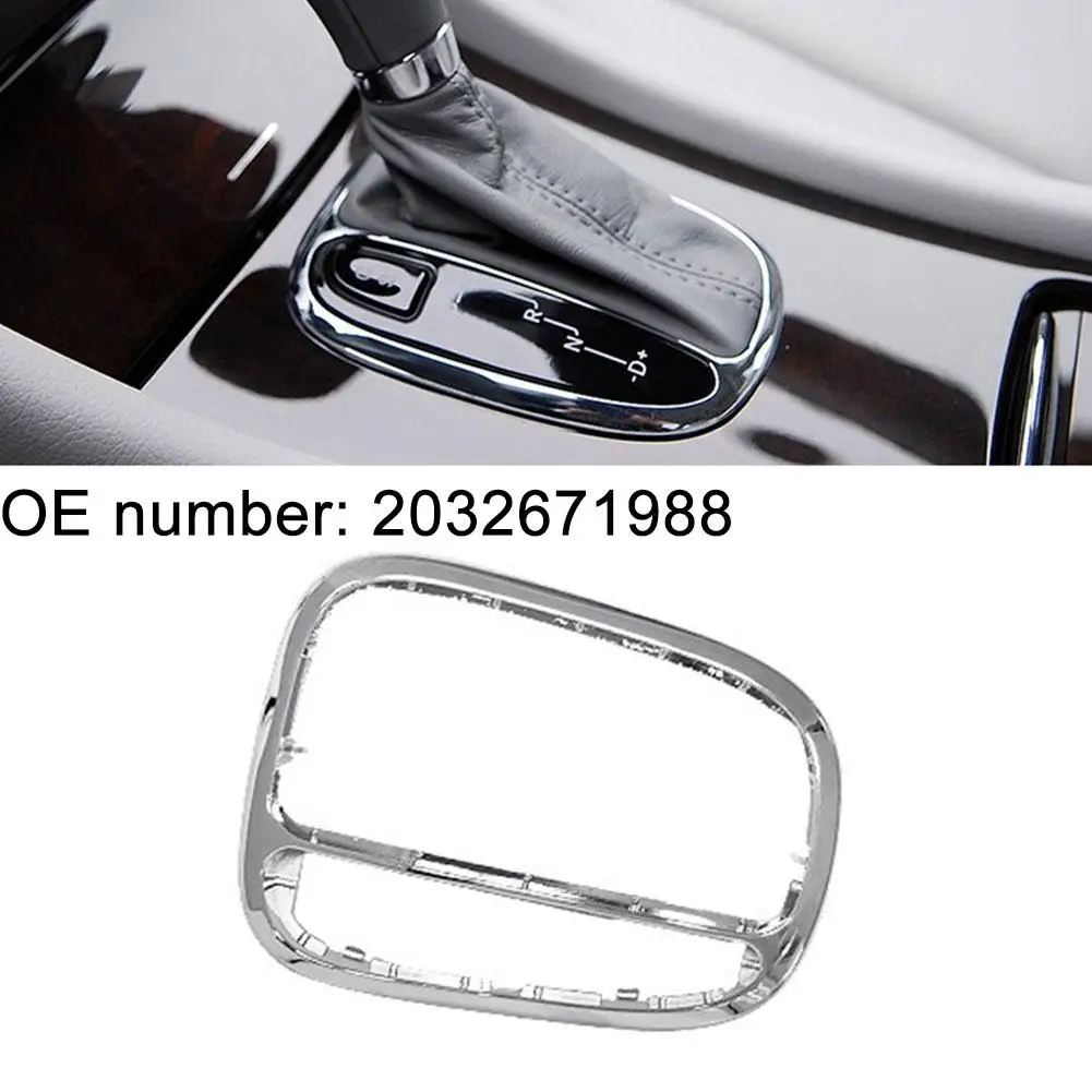 Frame For Mercedes C Class CLK-class W203 W209 Gear Lever Electroplating Trim Gear Lever Bright Frame 2032671988 Q4E0