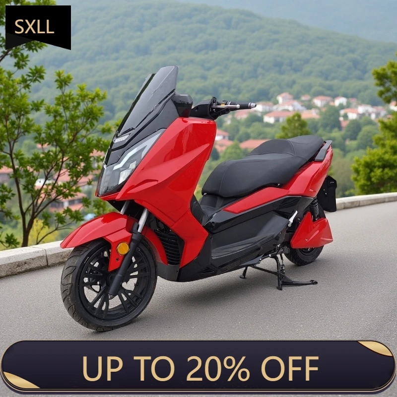 

SXLL Hot Sale 2025 Young Adult Electric Scooter Customized Color 3000 Watt High Speed Motor 72v New Tourist Motorcycle