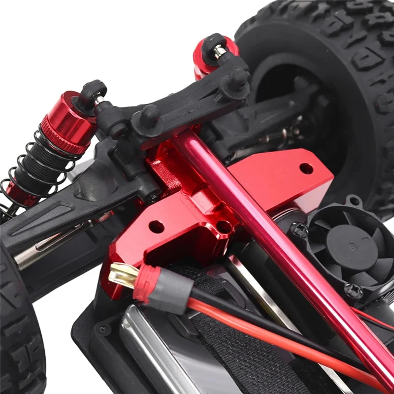 SQPP-For 1/14 MJX 14210 14209 الخلفي العلوي تحت علبة التروس يغطي التفاضلية غطاء علبة RC ترقية قطع غيار السيارات