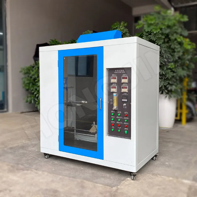 Hong Jin Touch Screen Electronic Components Plastic Needle Flame Combustion Flame Retardant Performance Testing Machine