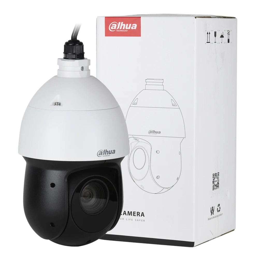 

Dahua 8MP 4K PTZ IP Camera 25X Optical Zoom Starlight 100m IR Night Vision AI Human Vehicle Detection IP66 Outdoor Face Capture