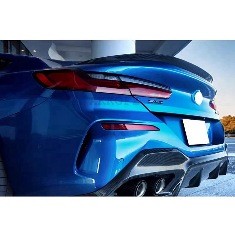 

For BMW 8 Series G15 2-Door 2019-2023 Carbon Fiber Trunk Spoiler Auto Parts