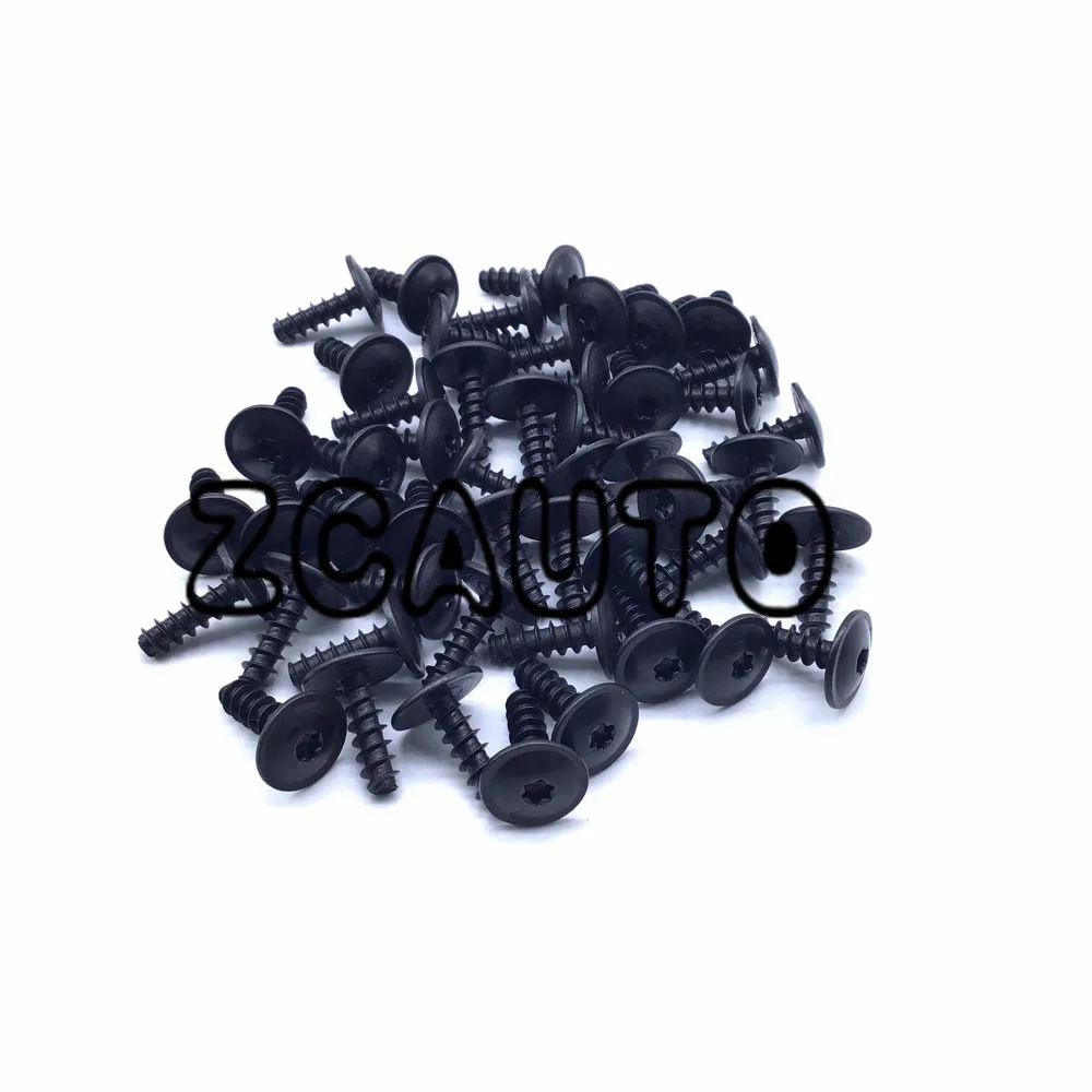 10/20/50PCS Car Engine Cover Wheel Arch Inner Liner Mud Flaps Fender Splash Guard Torx Screws Self Tapping For Audi VW N90775001