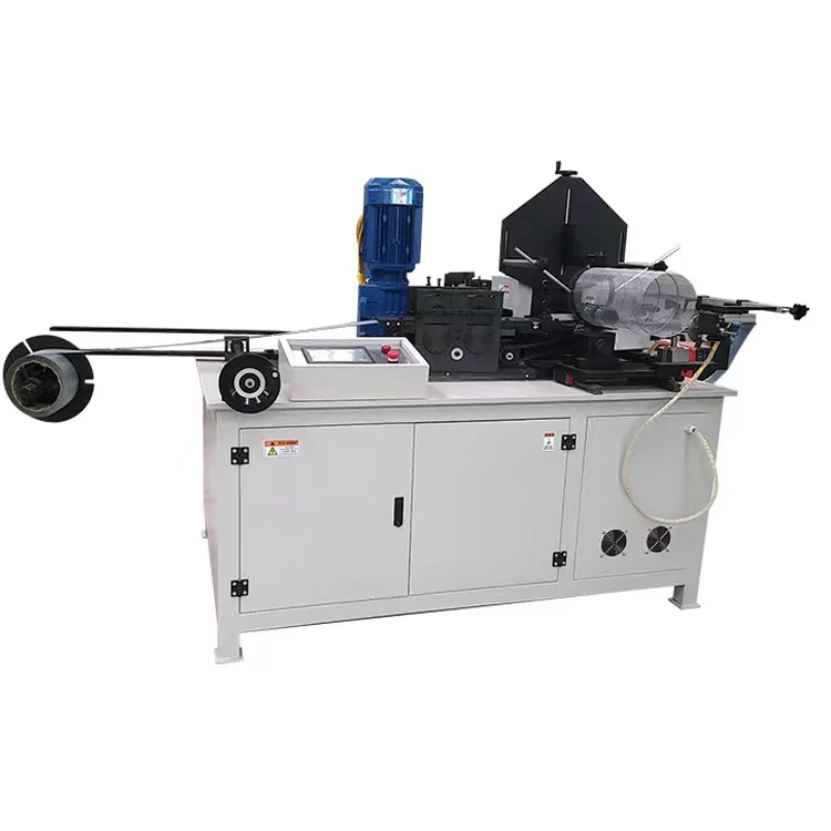 Expanded Mesh Pipe Spiral Air Filter Core Tube Roll Making Machine