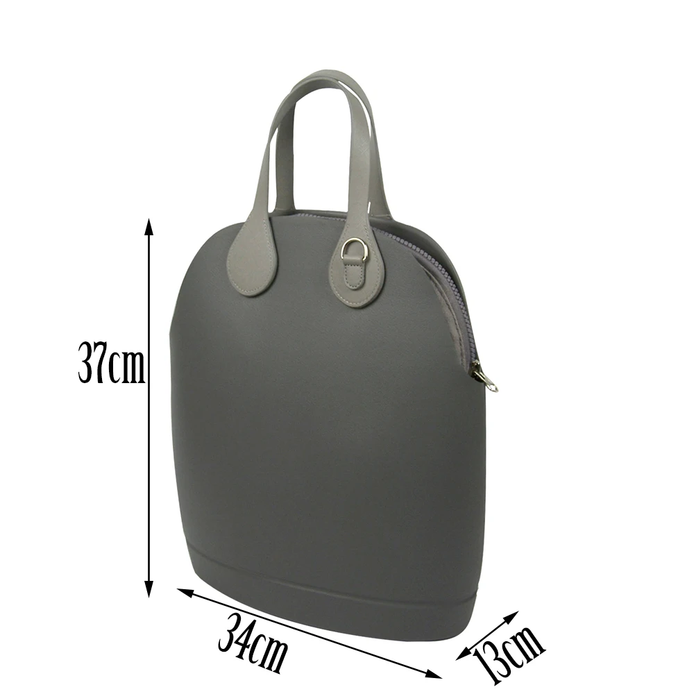 New Obag 50 Body with Canvas Inner Pocket Flat Short 45cm Leather Handles Women ladies Handbag Tote Shoulder O 50\' Bag