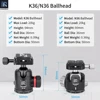 RT55C 전문가용 탄소 섬유 삼각대, 볼 헤드가 있는 비디오 여행 휴대용 모노포드, DSLR 카메라용, 최대 높이 161cm, 10 레이어 3