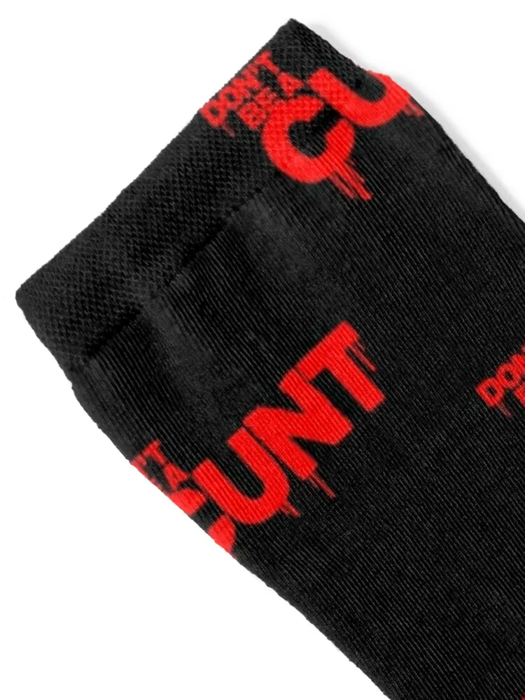 Don′t be a cunt (RED QUOTE - Billy - TV show series) Socks shoes new year short Men Socks Women's