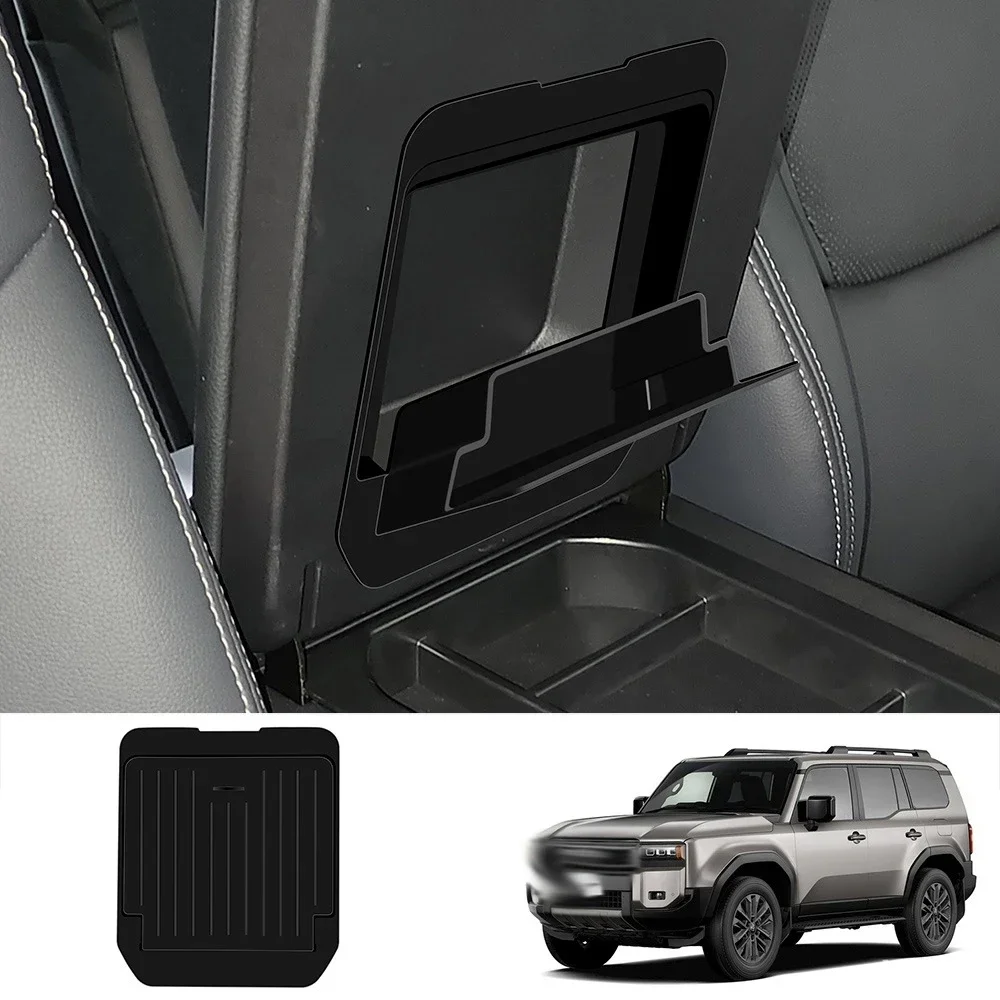 

For Toyota Land Cruiser 250 Prado LC250 2024 2025 ABS Center Console Handrail case privacy storage box Cover Car Accessories
