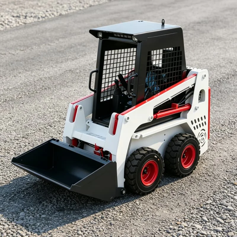 

Customized Eco-friendly Ride-on Skid Steer Loader, Skid Steer Loader with Interchangeable Attachments