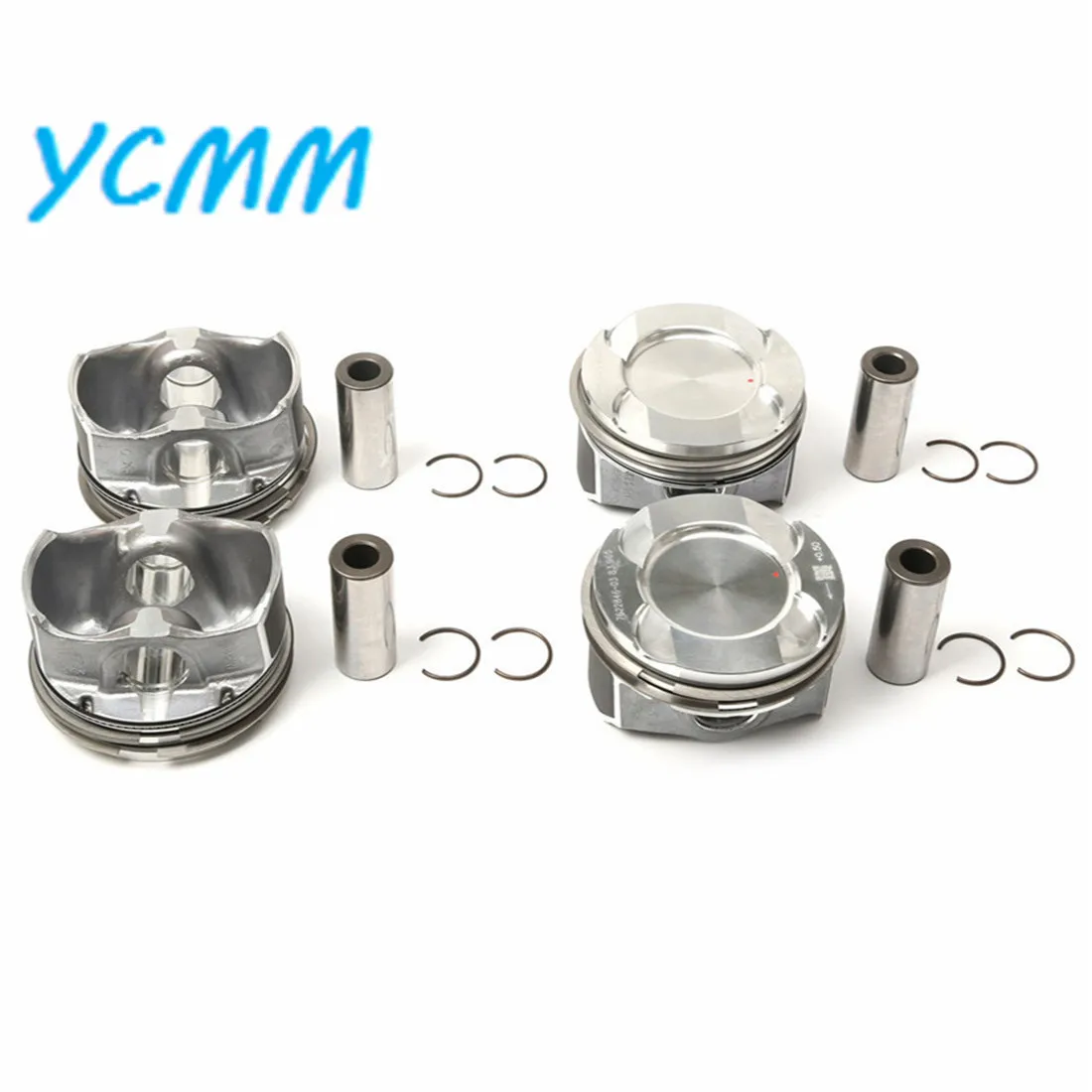 

11258606461 4x Pistons & Piston Ring Set STD+0.5MM 84.50 mm 22.00mm 2.0T For BMW 220i 320i 420i 520i N20B20A N20B20B