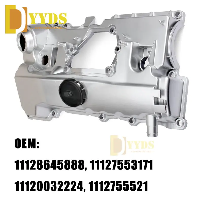 جديد الألومنيوم غطاء صمام المحرك 11128645888 لسيارات BMW Z4 X3 X1 520i 318i 320i 120i 118i 2.0L 11127553171 11120032224 #3