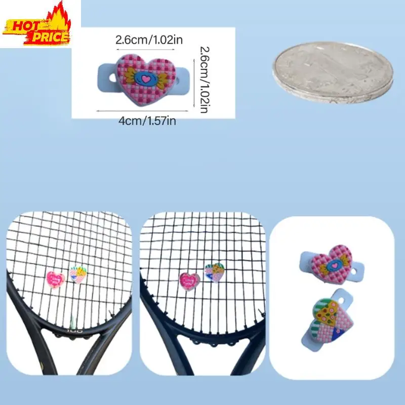 

Силиконы долговечности теннис шокированный поглотитель формы сердца универсали