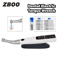 Pieza de mano de torsión eléctrica Dental con destornillador de 16 Uds., Kit de herramientas de reparación de llave dinamométrica para implante, equipo eléctrico de odontología