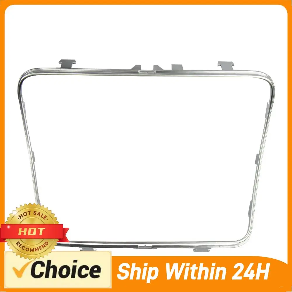 

Car Water Cup Holder Strip Silver Chrome Frame Ashtray Cover Plating Strip for Mercedes C GLC Class W205 W253 15-20