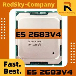 1pcs/lot Test perfect E5-2683V4 E5 2683 V4 E5 2683V4 2.1 GHz Used sixteen cores 40M 120W 14nm LGA 2011-3 Used