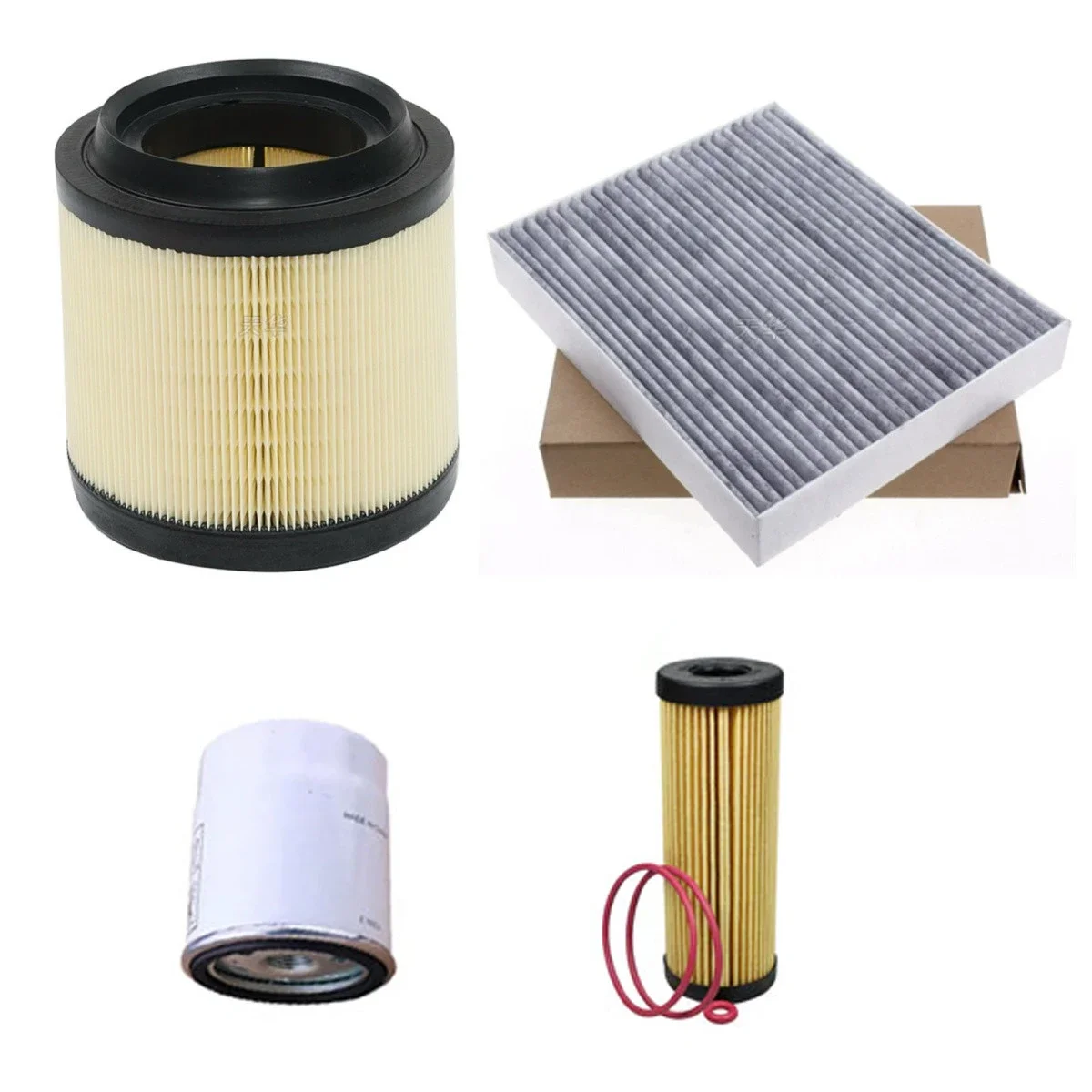 

3pcs Filter Set For Ford Bronco 2.3T 2.7T 2022 2023 2024 Air Engine Parts Motor Oil Cleaner A/C Interior Filter Kit Accessories