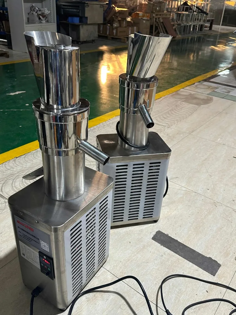 الجملة التجارية عصارة قوية النازع الزنجبيل الفولاذ المقاوم للصدأ الصحافة الباردة آلة عصارة بطيئة