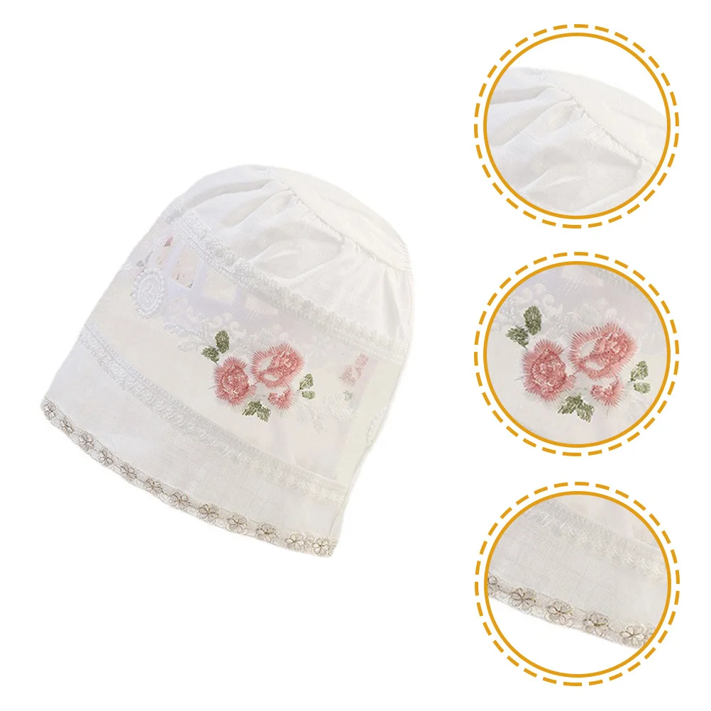 

Шапка для малышей, регулируемый дышащий летний чепчик, солнцезащитный чепчик для маленьких девочек, реквизит для фотосессии, мягкая шапка для новорожденных, детский чепчик