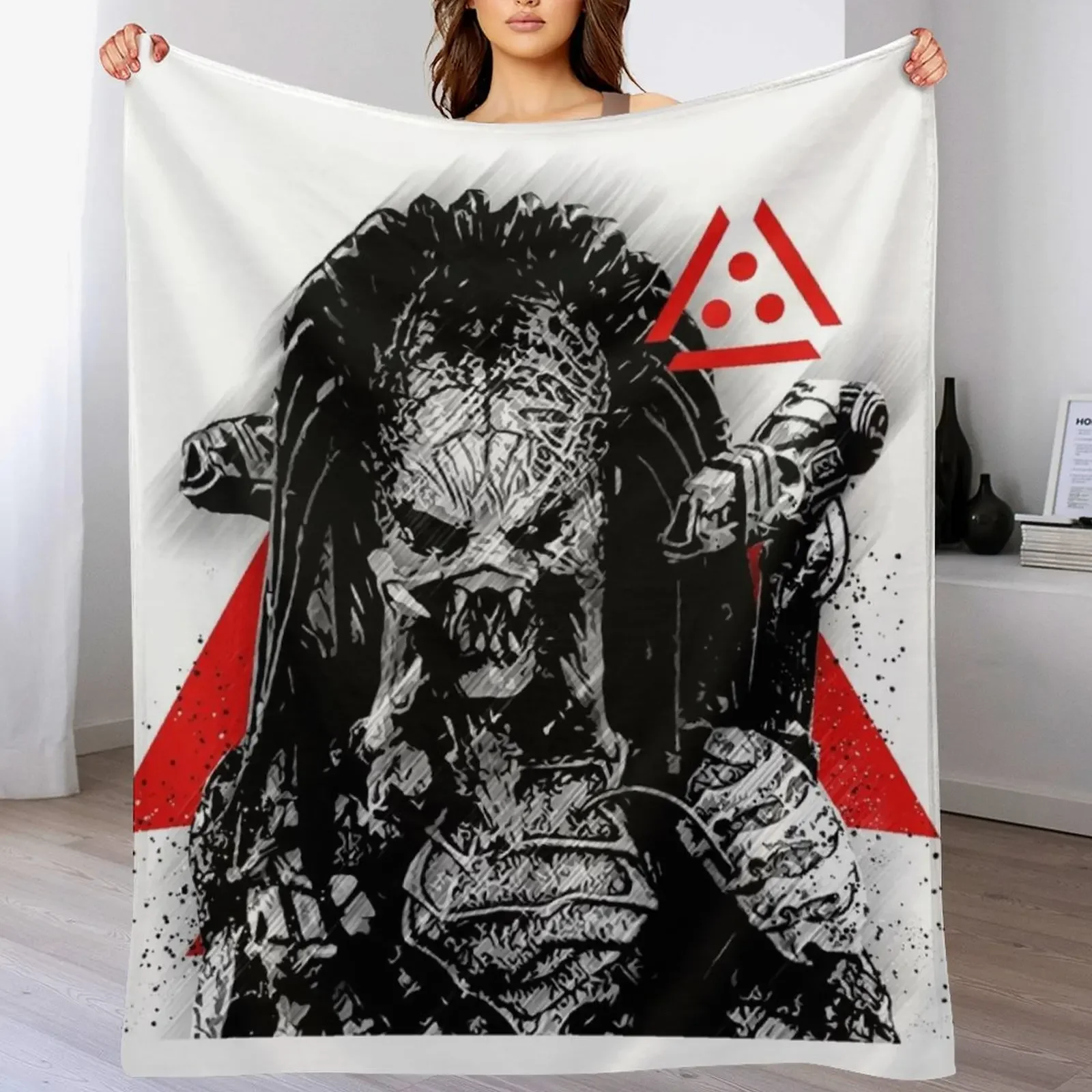 

PREDATOR JUNGLE HUNTER PREDATOR Throw Blanket Shaggy Beautifuls warm for winter for winter Blankets