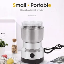 Mini Electric Grinder Household 300ml Ultrafine Baby Food Pulverizer Coffee Grinder Spice Pepper Grinder Grain Mill 4 Blade 220V