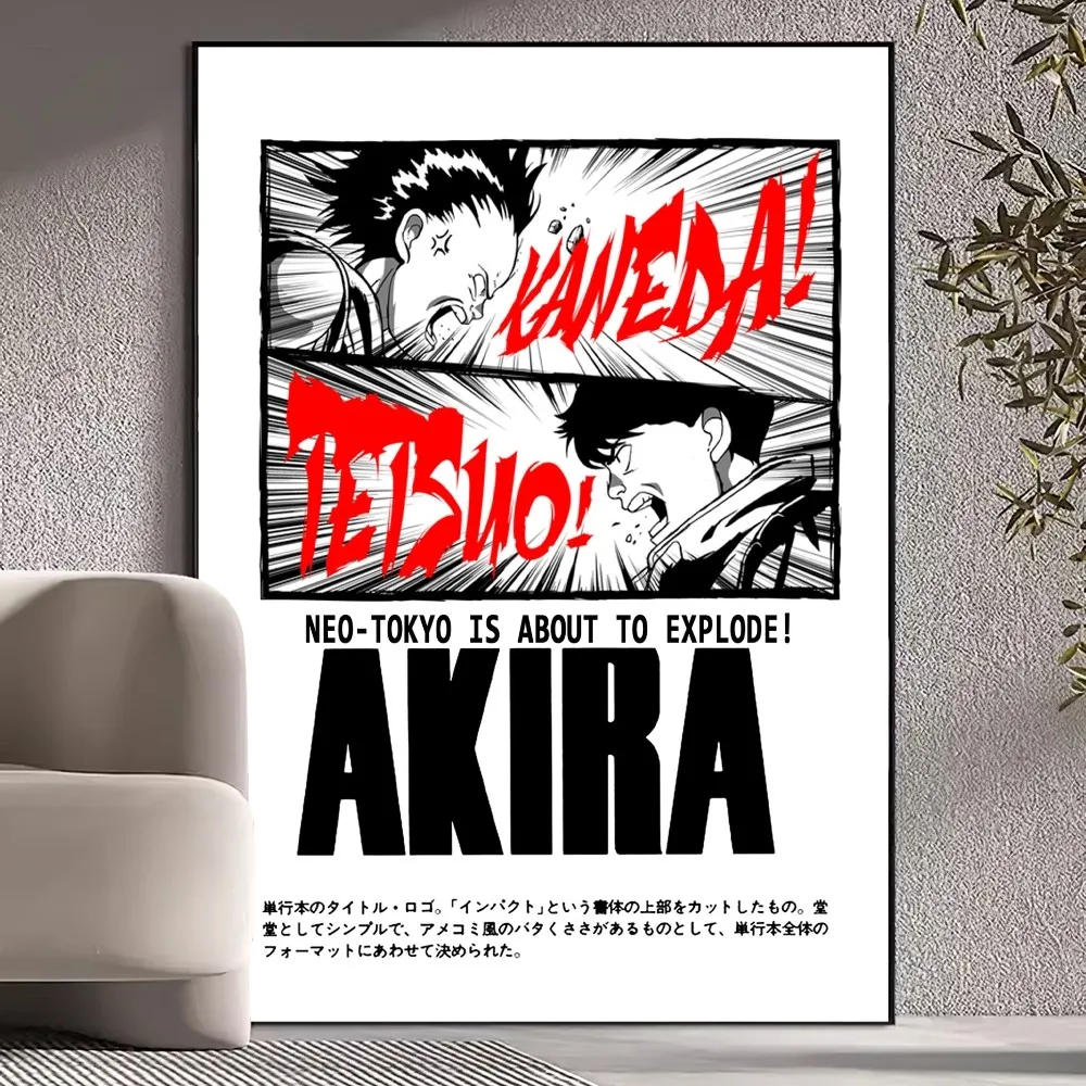 Akira Anime Poster Prints Wall Pictures Living Room Home Decoration