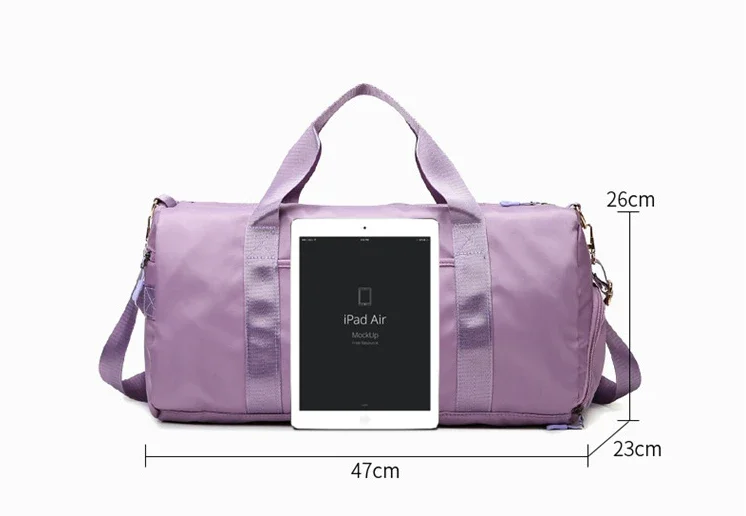 Sports Bag, Travel Luggage Bag Travel Bag, Dry and Wet Separation, Large Capacity Fitness Bag, Swimming Yoga Bag