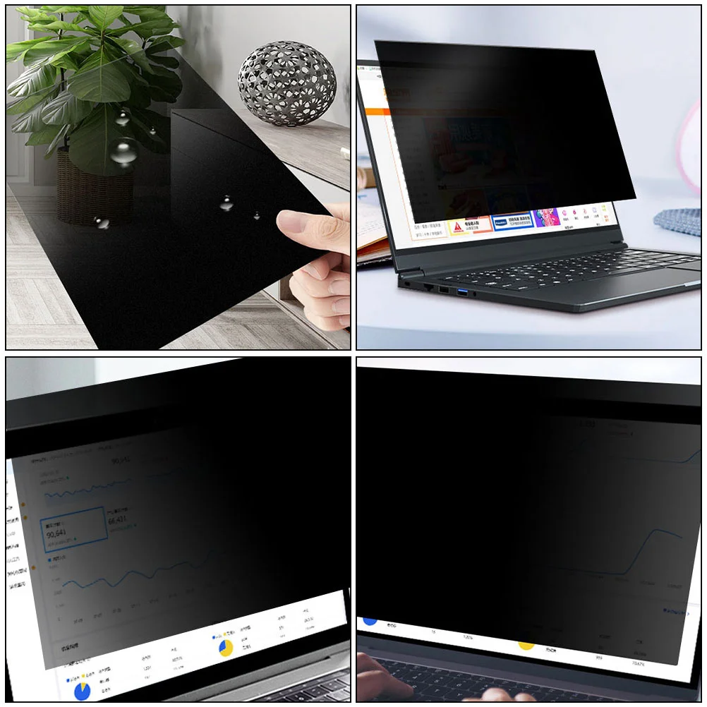 Privacy Screen Protective Film Protector for Computer Filter Shield Notebook Peeping Proof The Pet Leak-proof Café