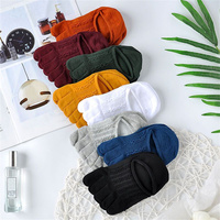 5 Pairs/Pack Five Fingers Flip Flop Sandal Socks Unisex Summer Autumn Split Five Toes Cotton Socks New Arrival