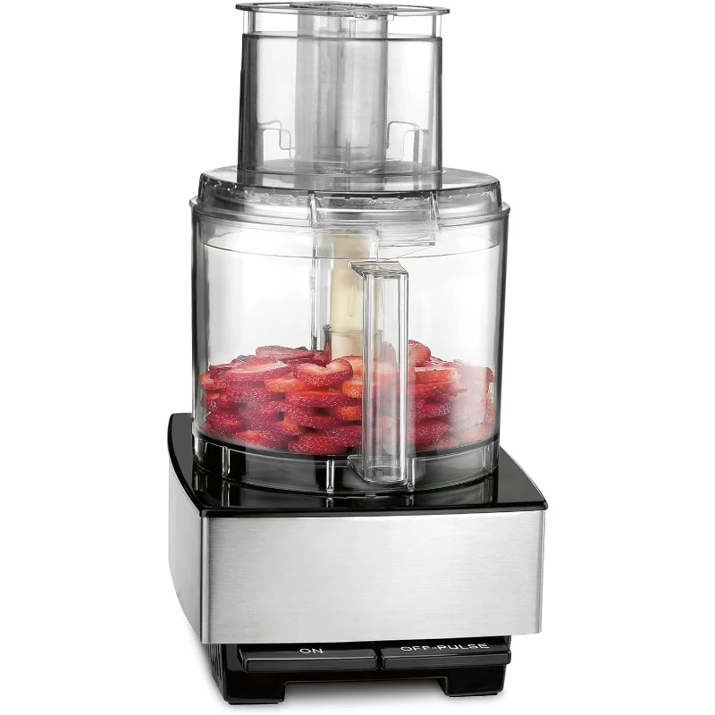 

Food Processor 14-Cup Vegetable Chopper for Mincing, Dicing, Shredding, Puree & Kneading Dough, Stainless Steel,