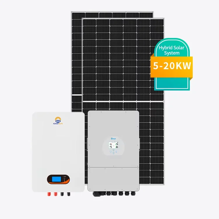 5KW-12KW Popular Hybrid Solar System, MPPT LiFePO4 Battery Off Grid Home Emergency Storage Kit