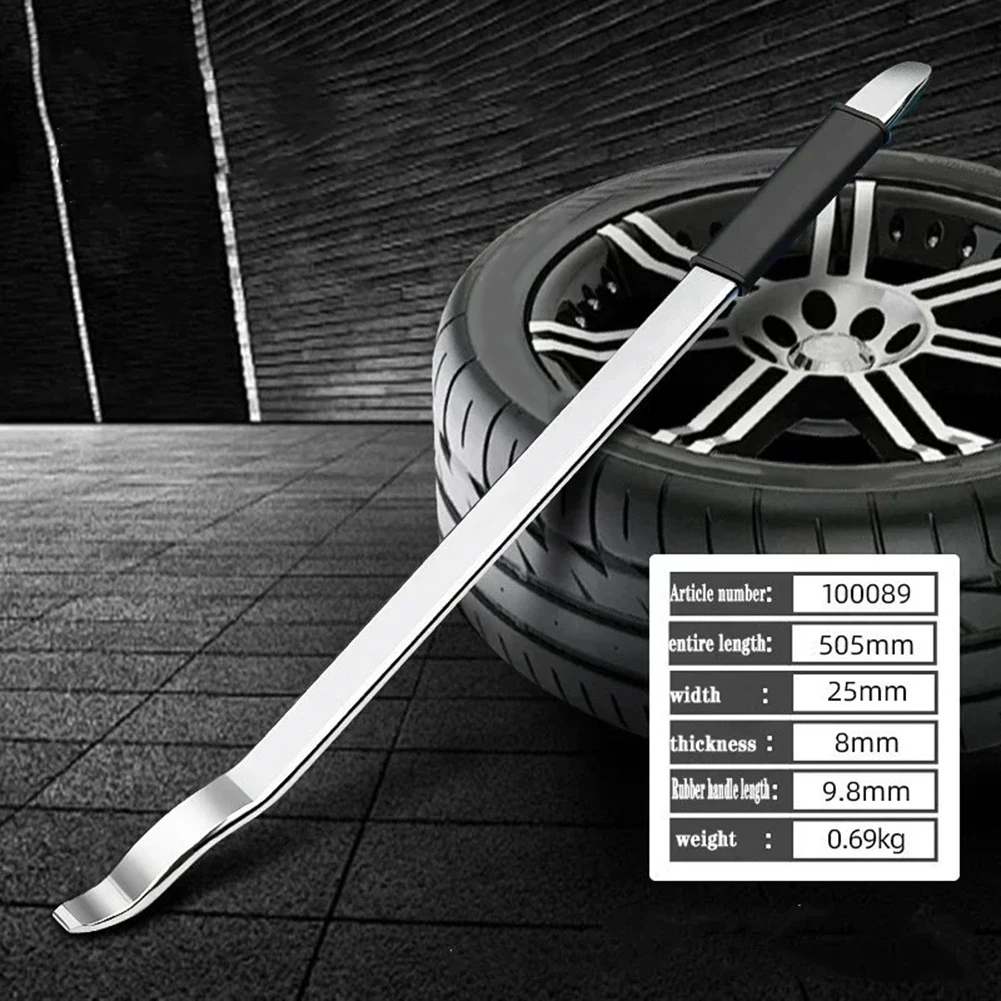 

Black Silver Tire Changer Pry Bar Tool Tire Mounting Demounting Tool For Cars Trucks Motorcycles Scooters Tire Repair Tools