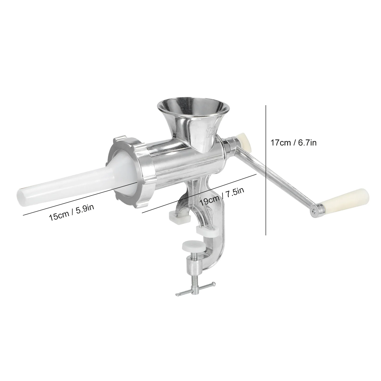 Szlifierka wielofunkcyjna ręczna maszynka do mielenia mięsa maszynka do mielenia siekacz nadziewarka do kiełbasy do użytku domowego nadziewarka do