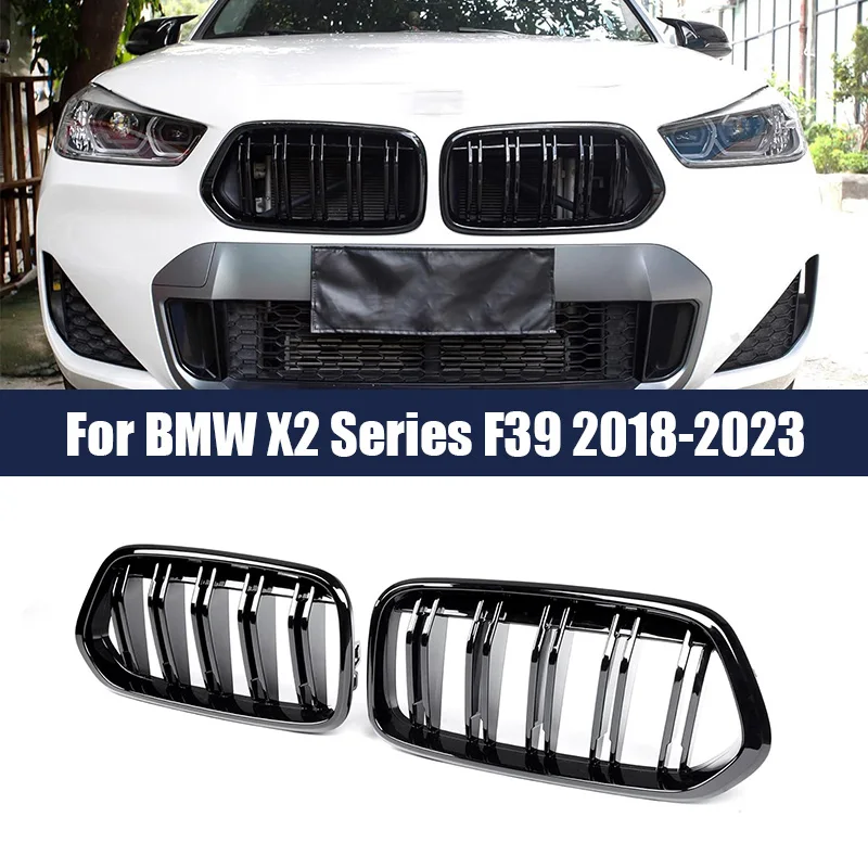 

Решетки для переднего бампера BMW X2 Series F39 2018-2023, 2 шт.