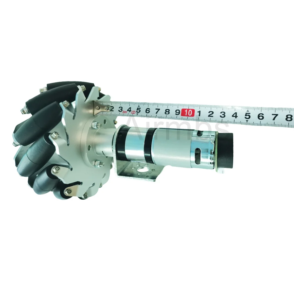 60 кг нагрузка, 4WD, 127 мм, колесо Omni Mecanum с двигателем постоянного тока 24 В, 120 Вт, двигатель с кодировщиком скорости для автомобиля-робота Arduino