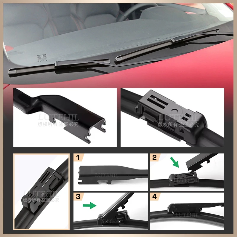 For Lynk & Co Z20 2025 Wiper Front Wiper Blades Windshield Windscreen Window Brush 25