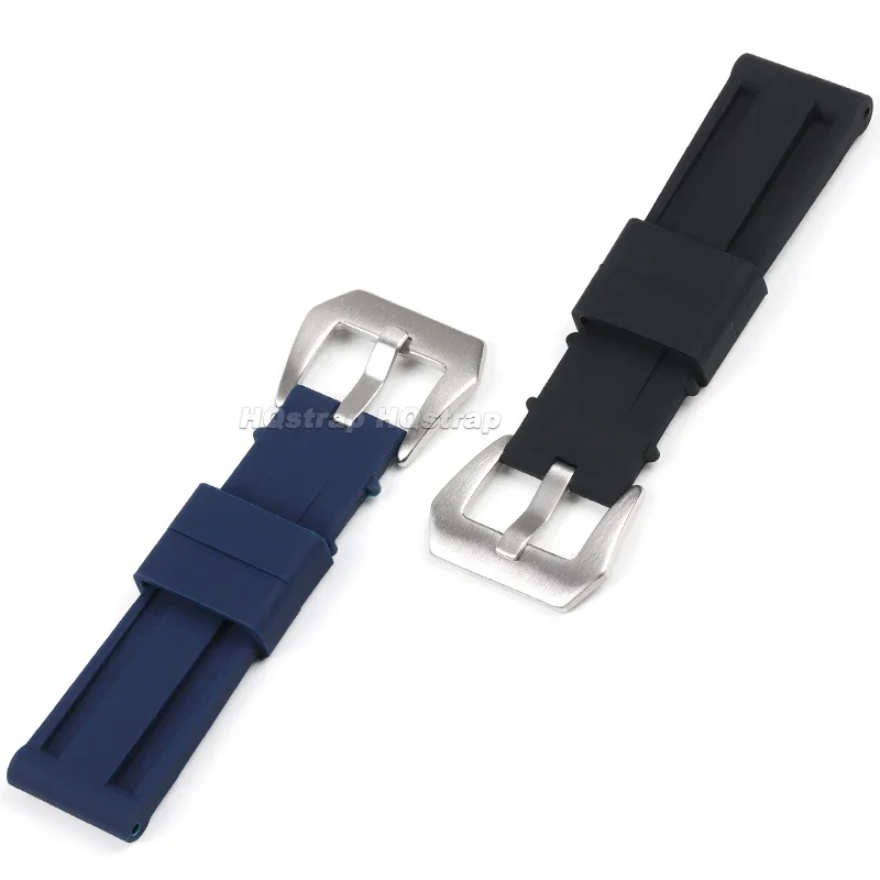 Silicone Watch Band 20mm 22mm 24mm 26mm Rubber Strap Sport Bracelet Waterproof Wristband Replacement Watchbands for Man Woman