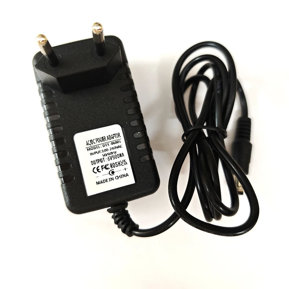 Switch Power Adapter 6V 500MA 1A 1.5A 2A Video Recorder LED Massage Chair Fan Motor 6V 2000MA Universal Charger