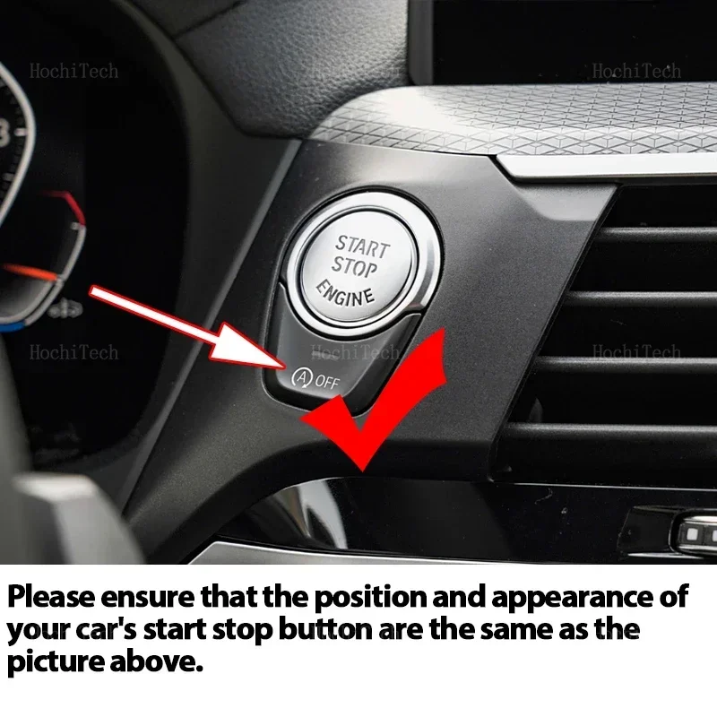 ระบบตัดการทำงานของระบบสตาร์ท-สต็อปเครื่องยนต์อัตโนมัติ สำหรับ BMW X4 G02 ปี 2019 2020 2021 2022 2023