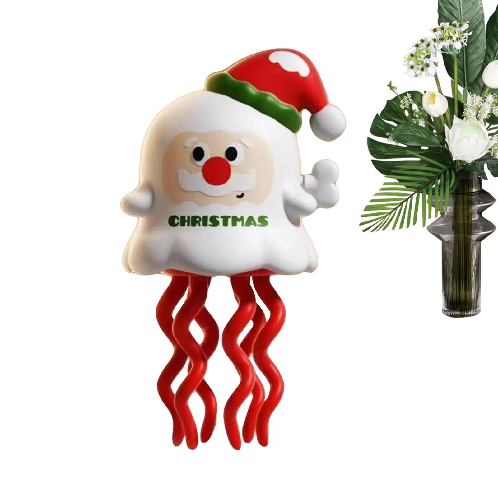 Dancing Octopus Baby Toy Baby Squid Toy with Christmas Design Wind-up Game Sensory Interactive for Toddler Boy Birthday Easter