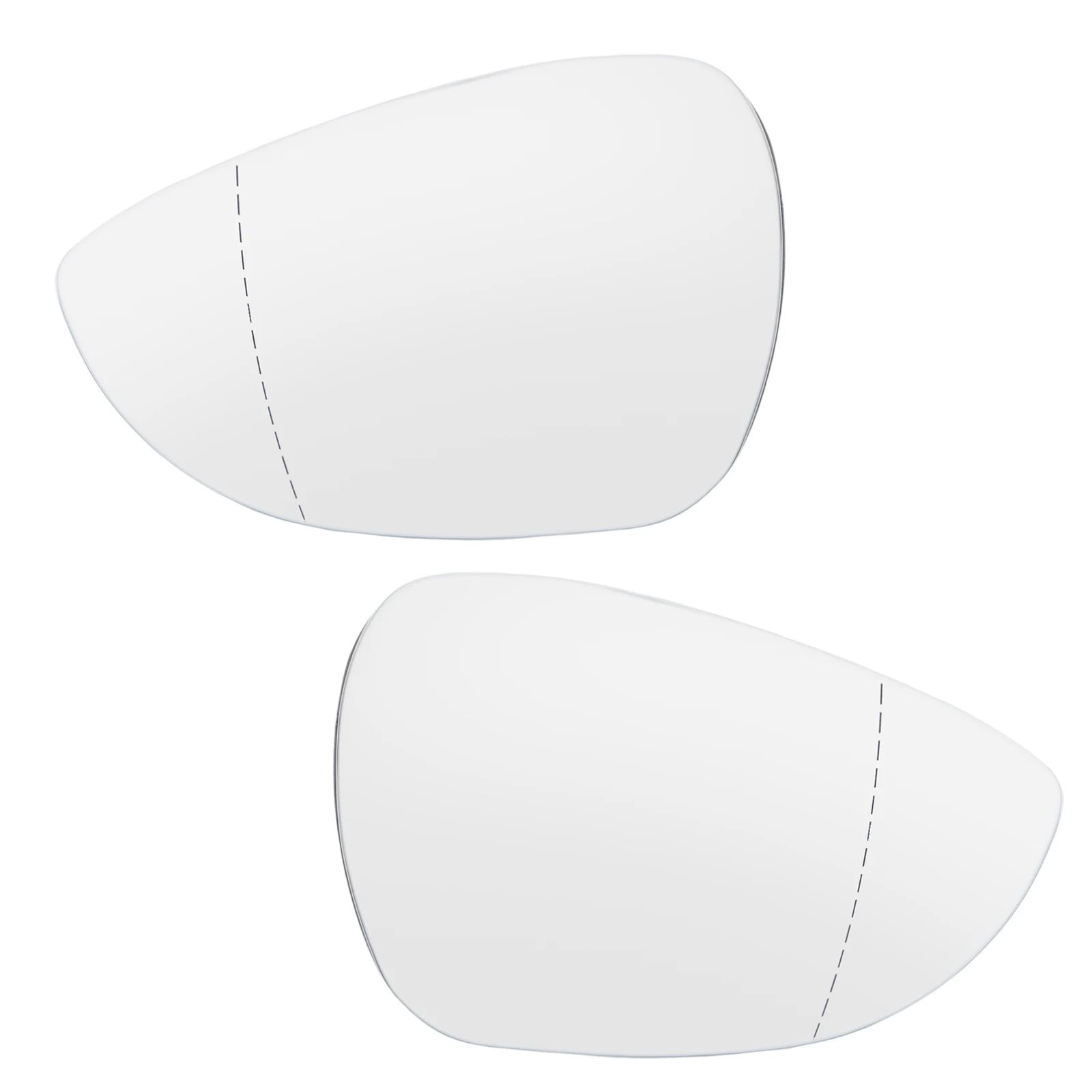 Rückansicht Flügel Spiegel Glas Stick On Ohne Platte Auto Rückspiegel Für Ford Fiesta MK7 2008 2009 2010 2012 2013-2017 B-Max 2012 +