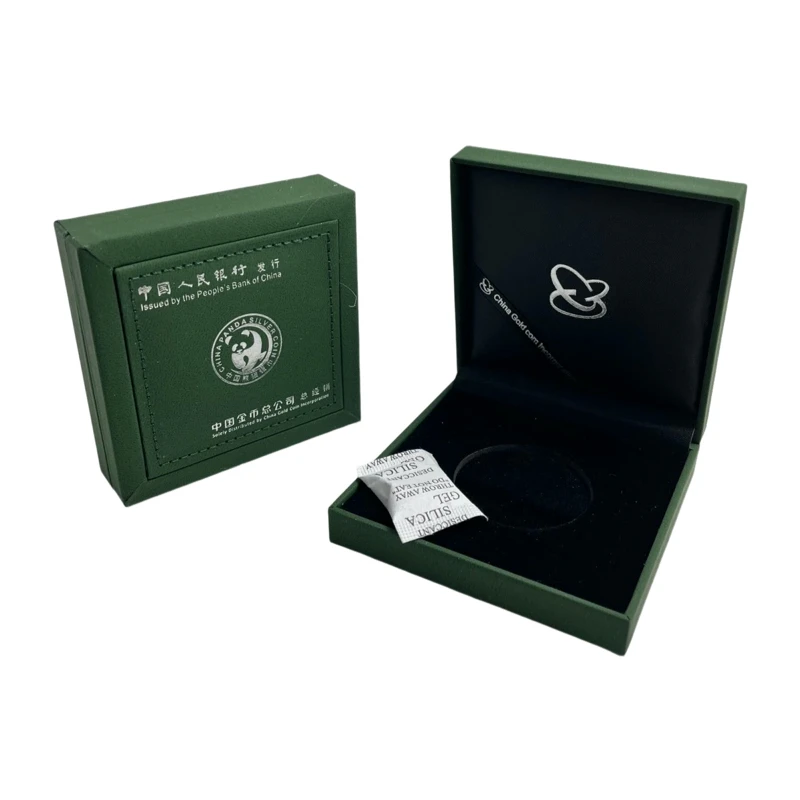 عملات صندوق الباندا الصينية لصندوق جلد الباندا الفضي 1 أونصة أو 30 جرام