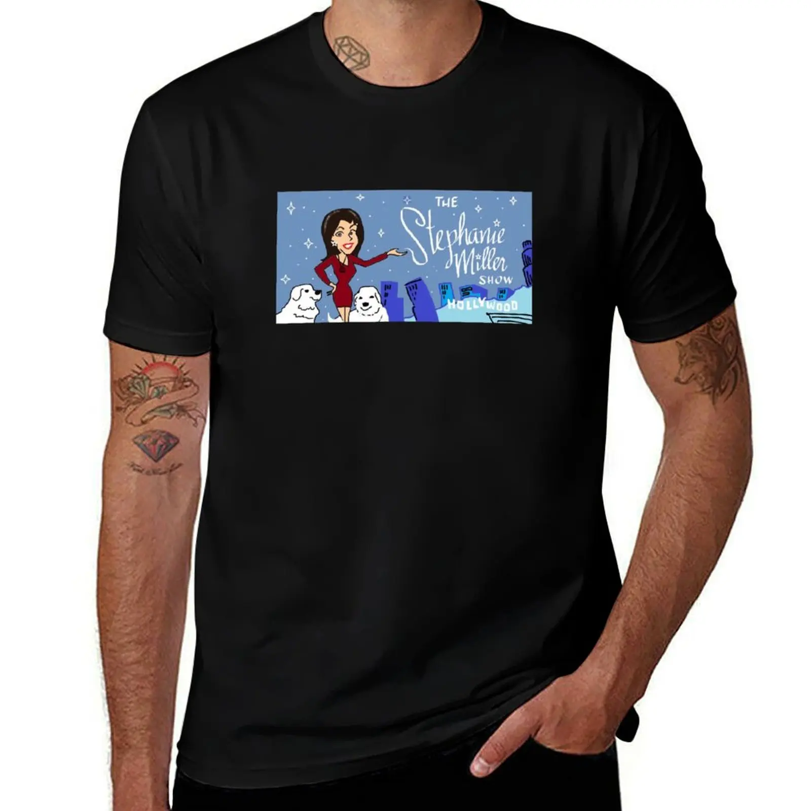 Stephanie Miller Show Is Bewitching T-Shirt Comfortable Daily Wear Tee T-Shirt