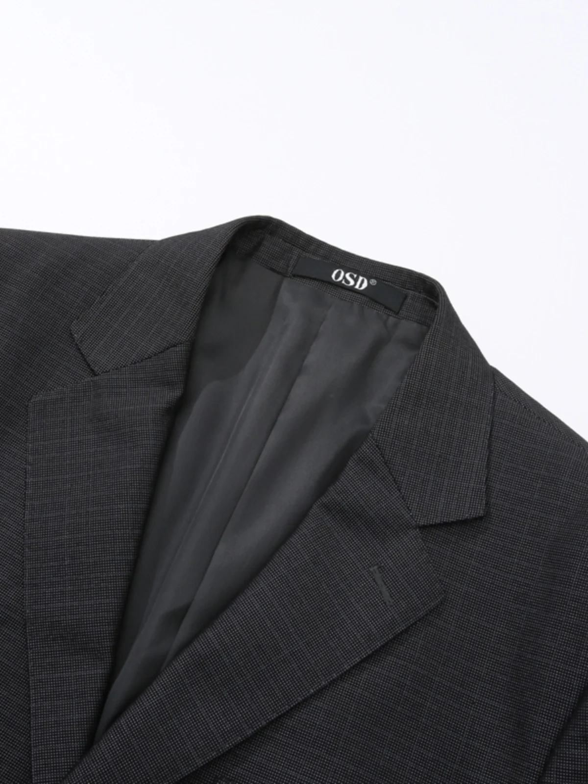 Busin Mens Suit Jaet Tee Button No Split Stand Fit Regular Thin Long Sve Faion Urban Sle Casual Ocns