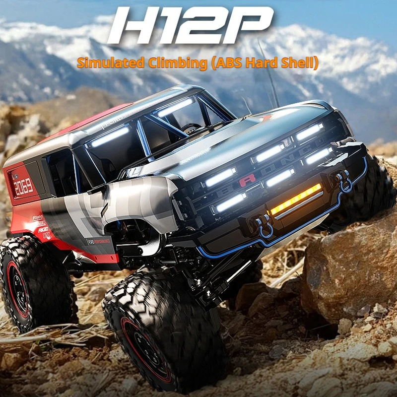 MJX H12P Ford Mustang 1/12 RC 4WD Simulation Off Road Klettern Fahrzeug Bronco R Ferngesteuerte Erwachsene Kinder Spielzeug