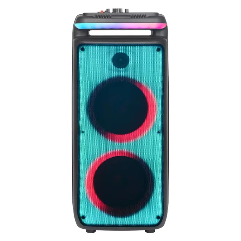Speaker With LED Flame Light Outdoor Speaker
