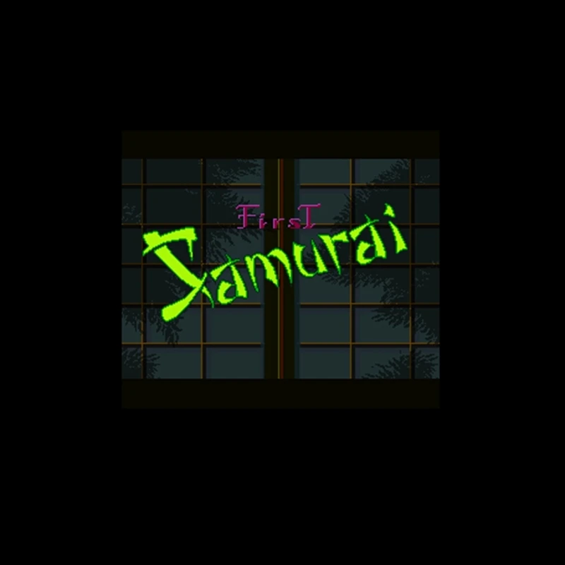 First Samurai NTSC 16 Bit Big Gray Game Card For 46Pin USA Game Players