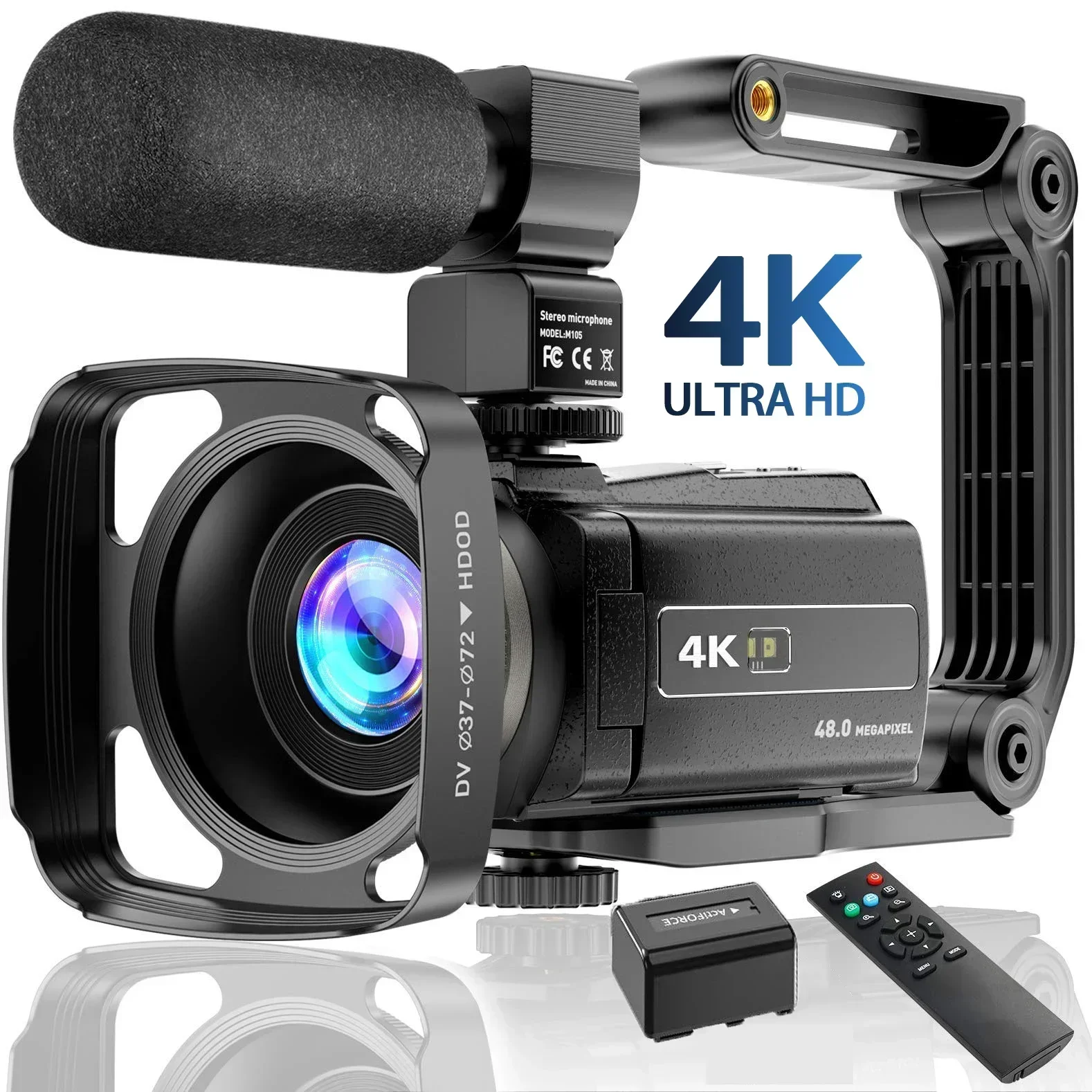 

high quality 48MP Digital professional video camera for streaming Live youtube Camcorder HD dslr 4k Video vloging camera