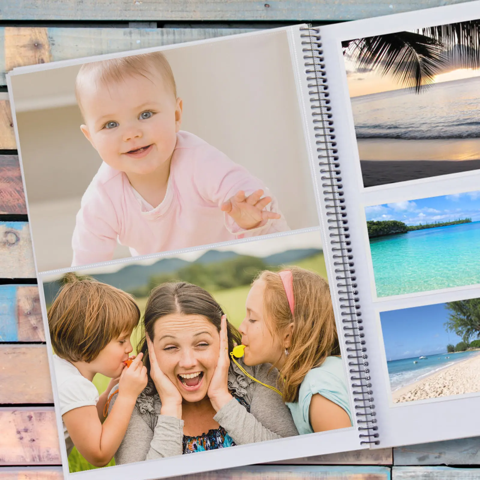 20Pcs Plastic Transparent Photo Album Pages Premium Replacement Binder Plastic Sleeves For Photo Display Family